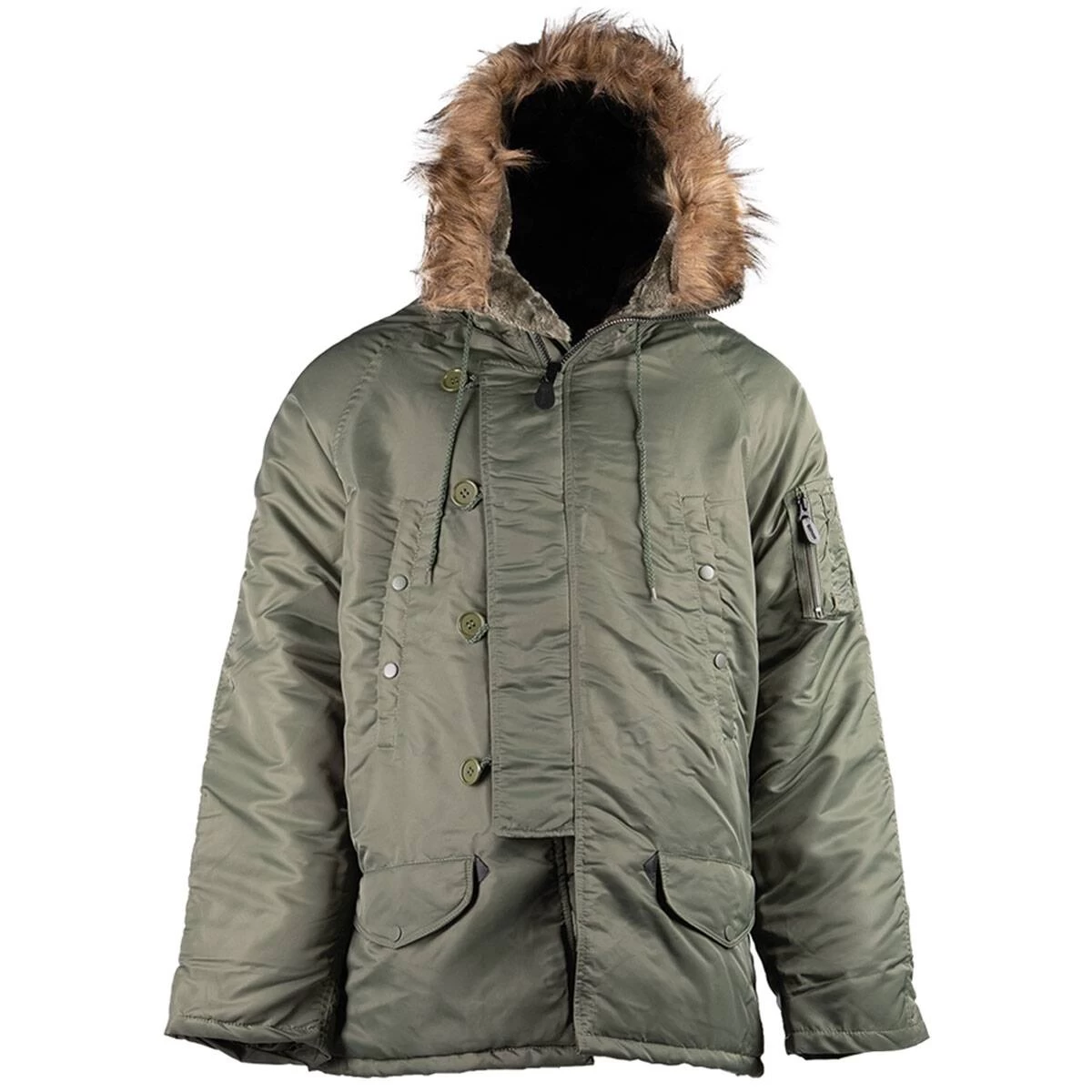 Mil-Tec US Fliegerparka N3B Oliv 1 Mil-Tec US Fliegerparka N3B Oliv