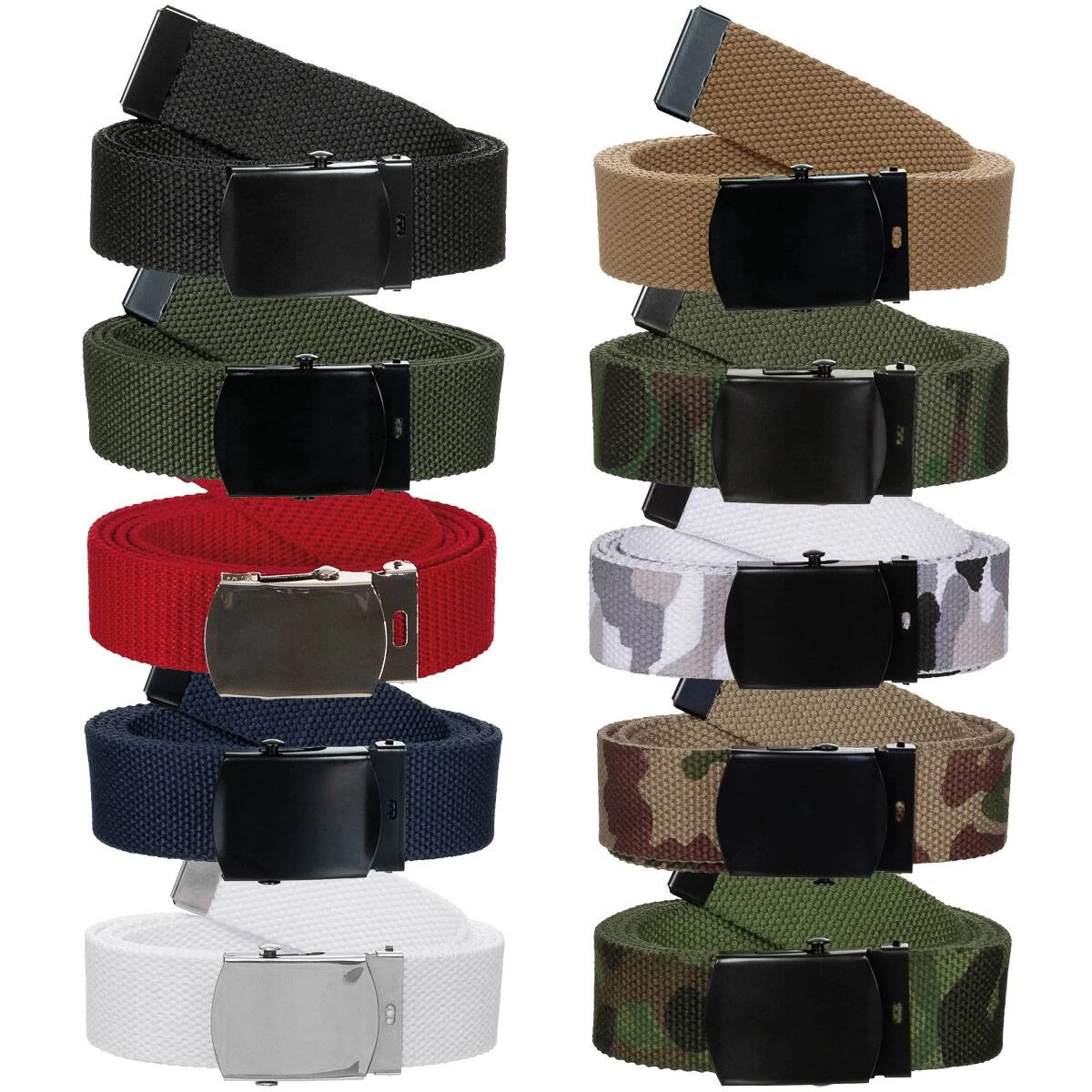Mil-Tec US Hosengürtel Versch. Farben 1 Mil-Tec US Hosengürtel Versch. Farben