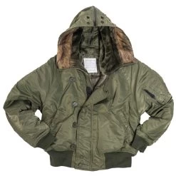 Mil-Tec US N2B Fliegerjacke Oliv