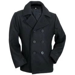 Mil-Tec US Navy Pea Coat Schwarz