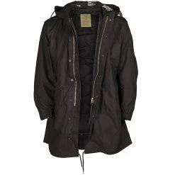 Mil-Tec US Shell Parka M51 Mit Futter Schwarz -Mil-Tec us shell parka m51 mit futter schwarz3