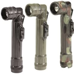 Mil-Tec Winkeltaschenlampe LED Large Versch. Farben